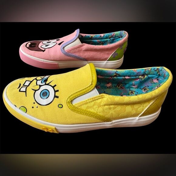 Ground Up Nickelodeon SpongeBob SquarePants Slip-Ons - Picture 3 of 4